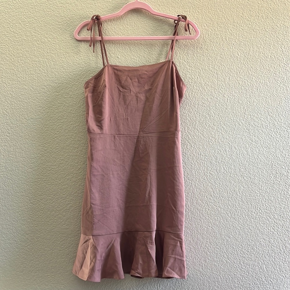 Express Mauve Mini Dress